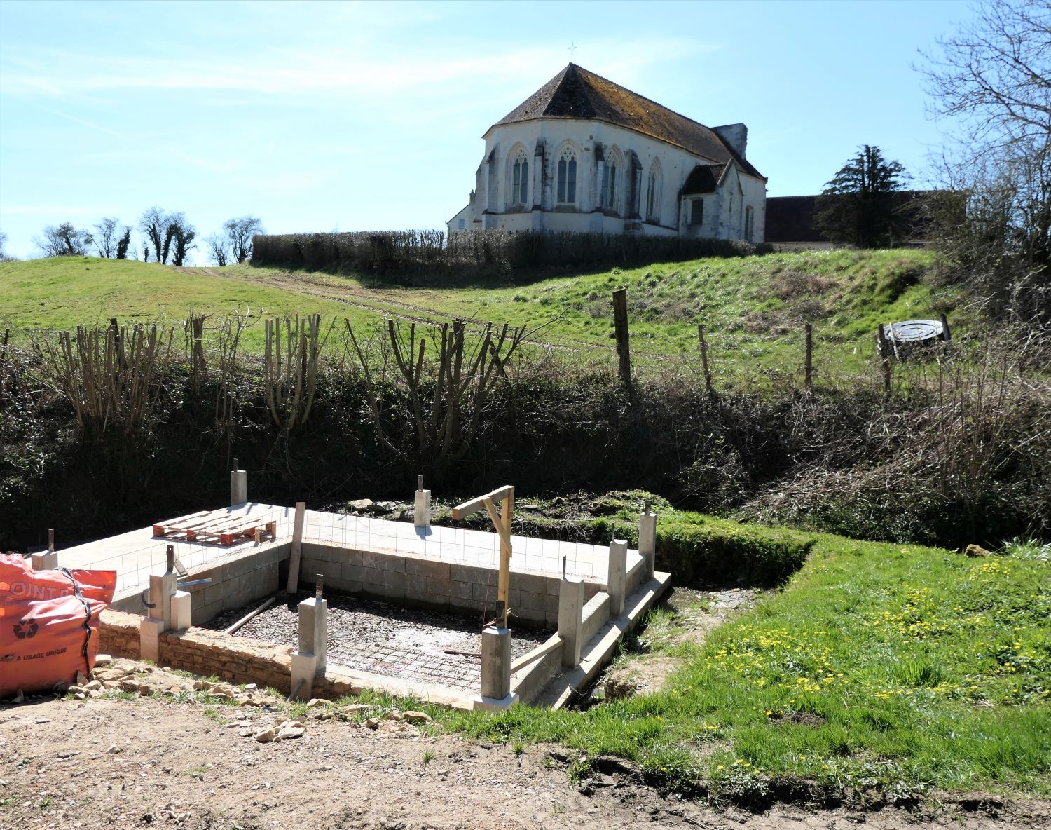 La réhabilitation du lavoir de Vaux-le-Bardoult dans l’Orne